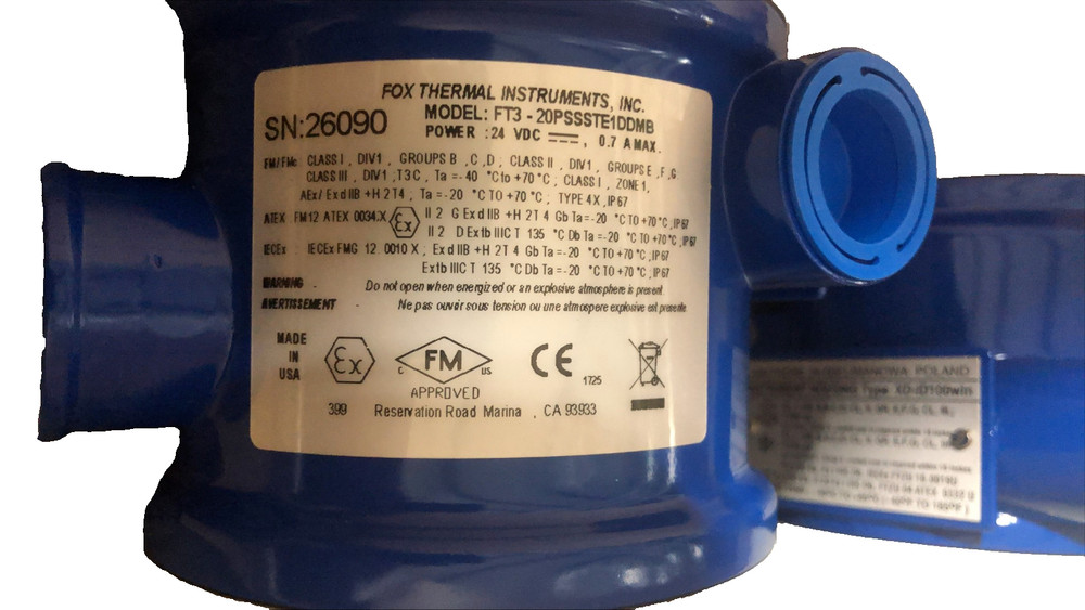 THERMAL MASS FLOW METER 2 IN