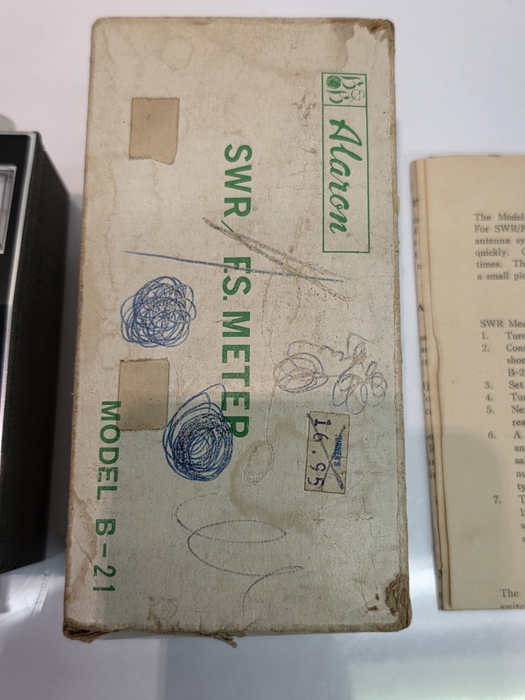 Alaron B-21 meter NEW