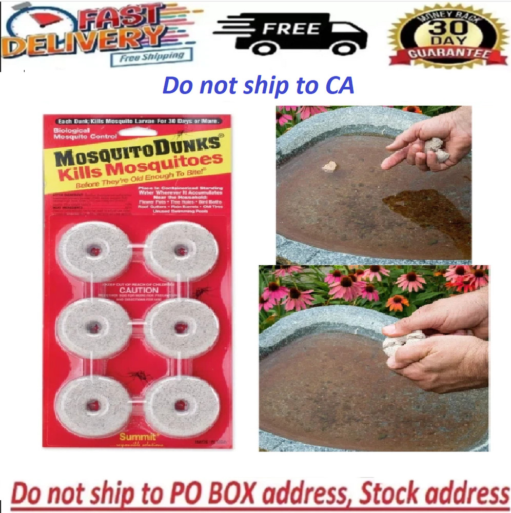 Summit...responsible solutions 110-12 Mosquito Dunks, 6-Pack Free Shipping