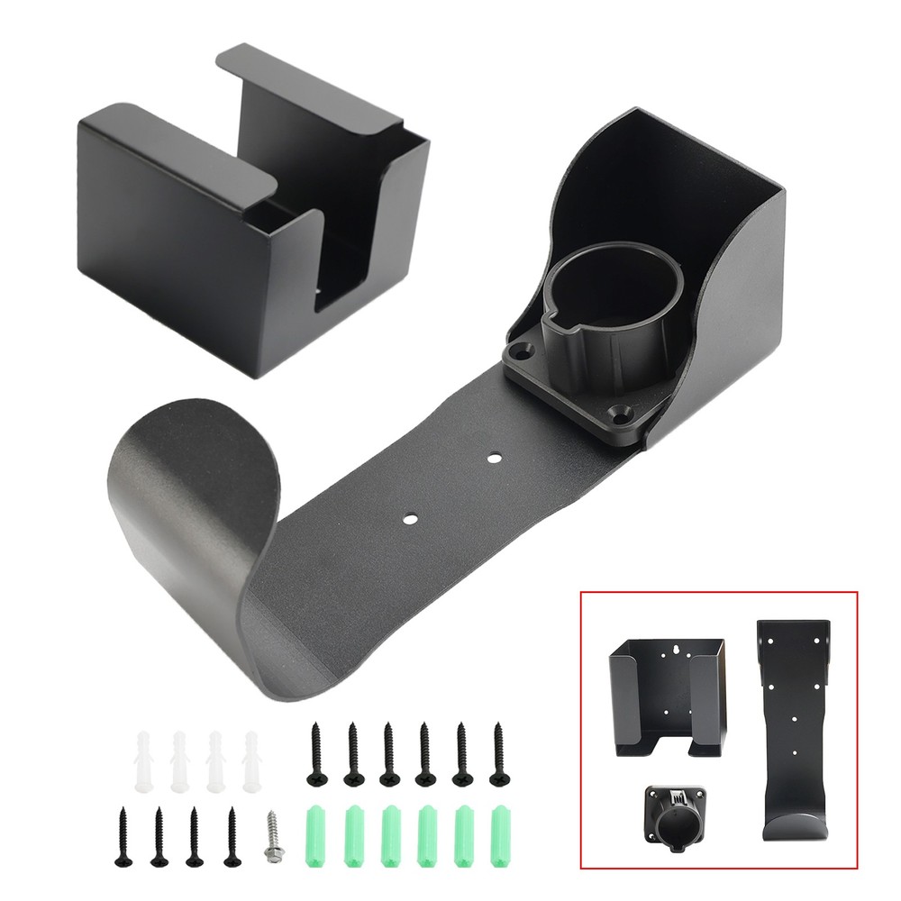 EV Charger Cable Holder EV Charging Cable Hook SAE J1772 Hook + Holder