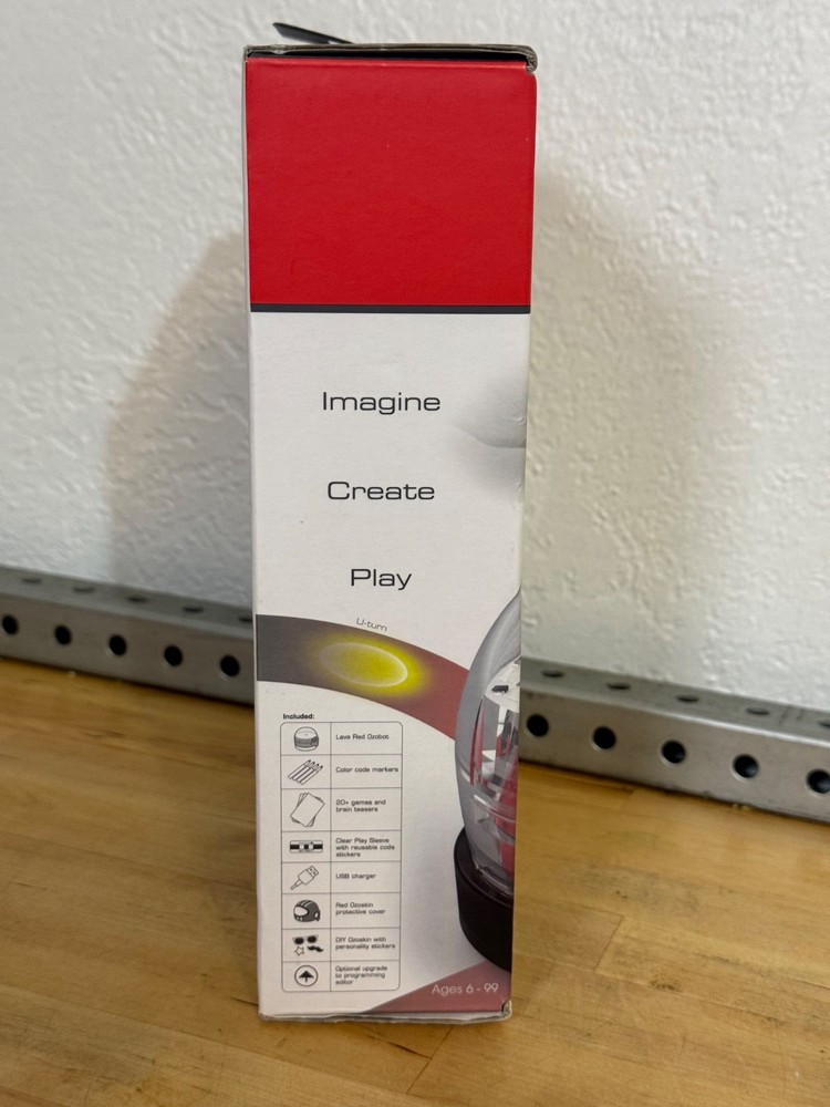 NEW Red Ozobot Starter Pack OZO-030301-04 Programmable Robot STEM