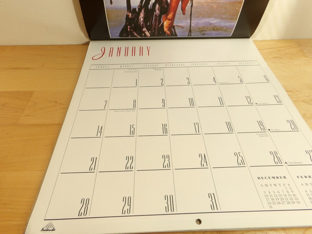 BETTIE PAGE CALENDAR 1996