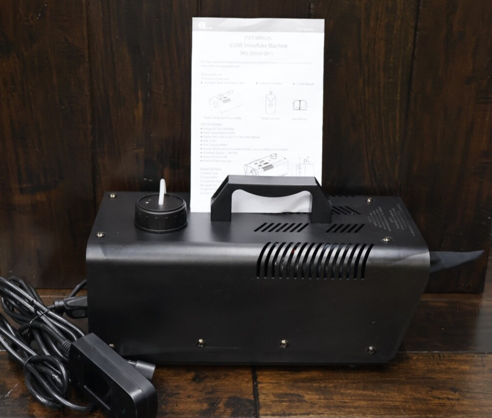 1 By One 650w Snowflake Machine *Pre-Owned*