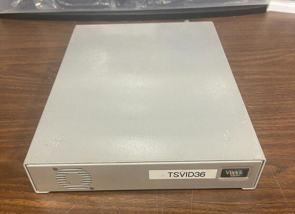 VBRICK 9174-4200-0002 MPEG-4 Single Channel Encoder 10/100 Ethernet 6000 Series