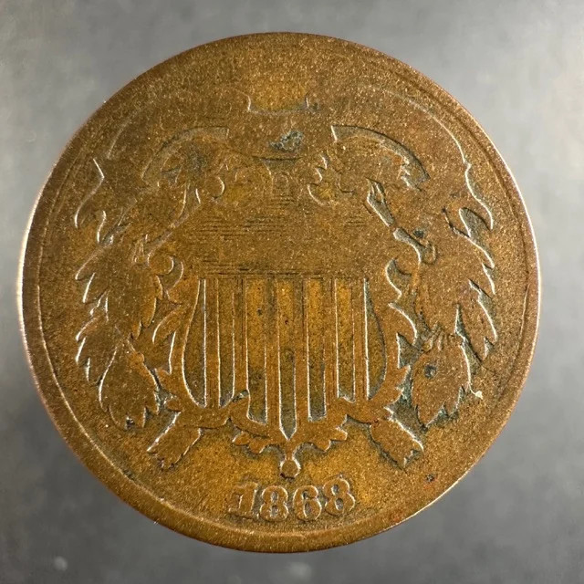 1868 Two Cent Piece