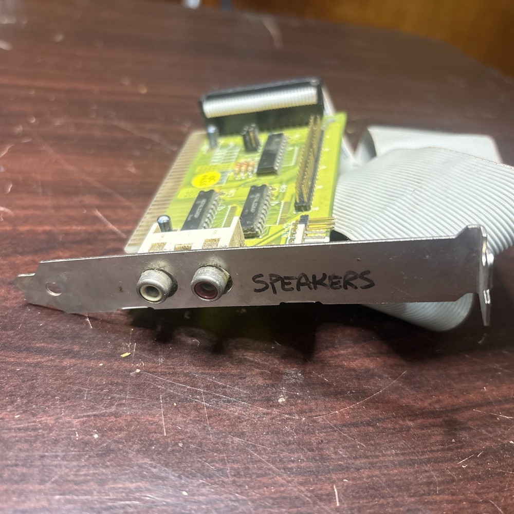 Sony CDU33A interface ISA proprietary 34 pin