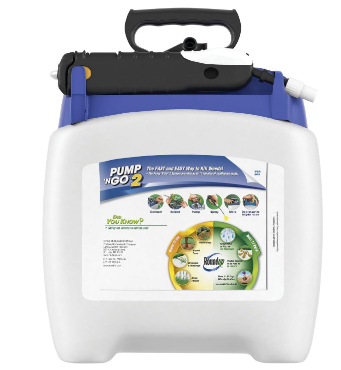 Roundup Weed & Grass Killer₄ – Pump 'N Go 2 Sprayer, 1.33 Gal