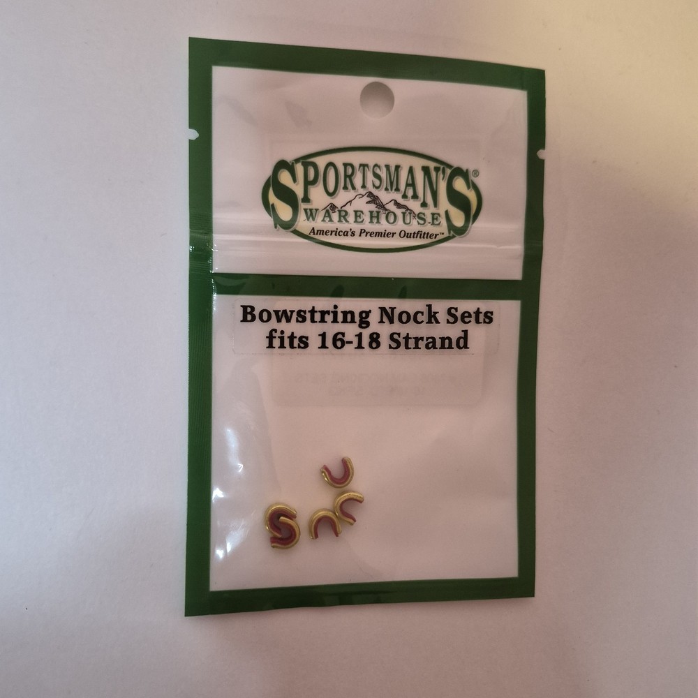 5-Pack Brass Bowstring Nock Set - Enhance Accuracy for Recurve & Compound Bows