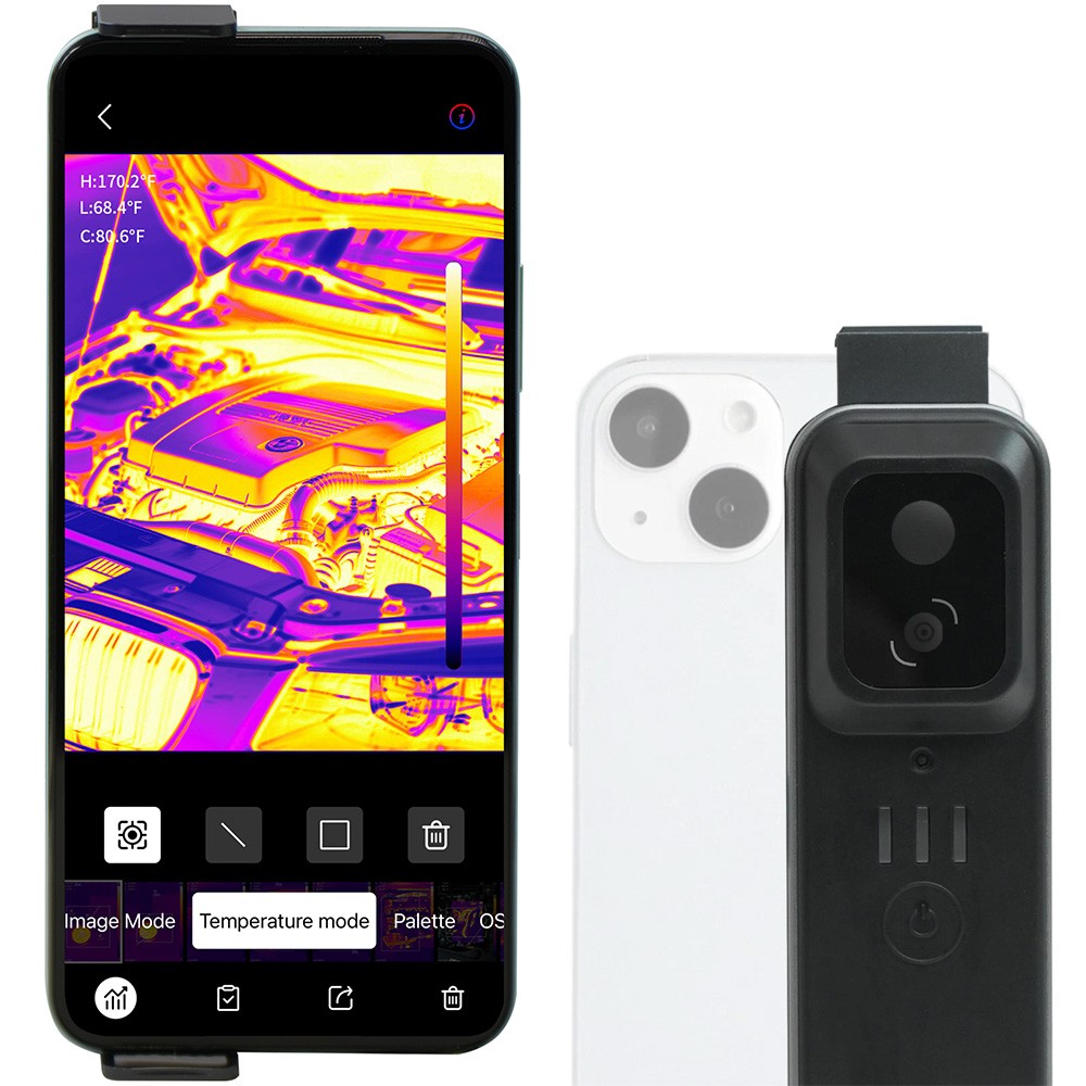 IR Resolution Imager Infrared Thermal Camera for Android & iOS Wireless Handheld
