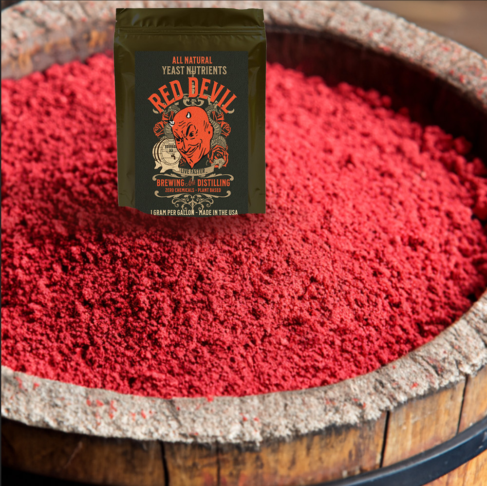 Yeast Nutrient (Sugar Shine, Whiskey, Moonshine) RED DEVIL - Organic Yeast Boost