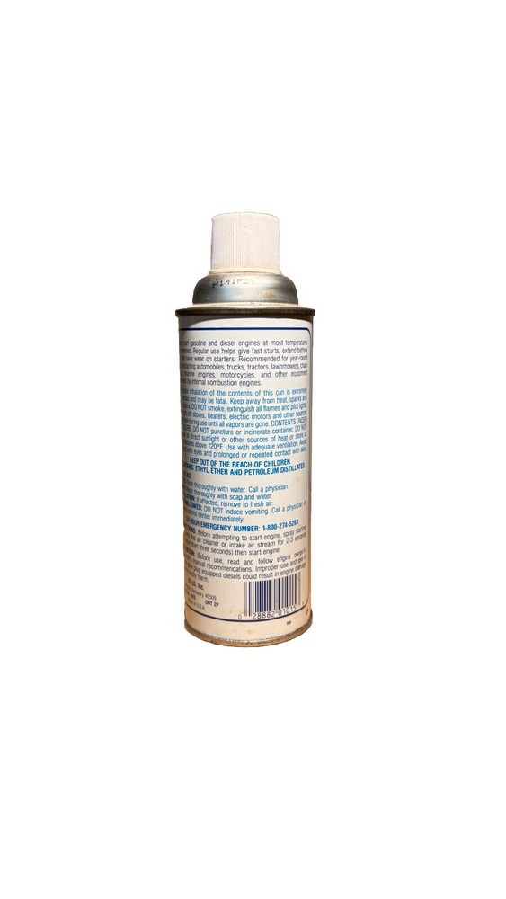 New Unopened Ig-Loo Engine Starting Fluid 11oz Can W/ Upper Cylinder Lubricant