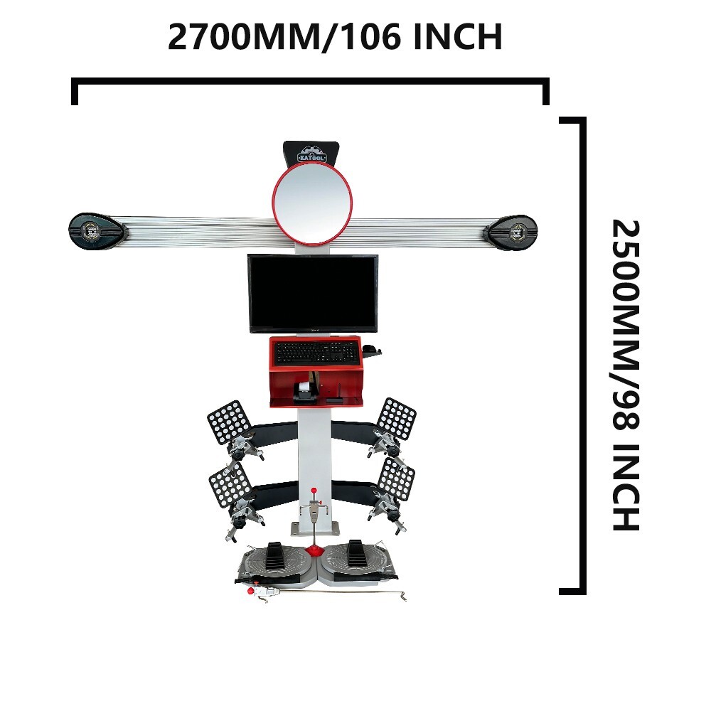 3D Fully Automatic Wheel Alignment Machine Wheel Aligner Car Tire Alignment Tool