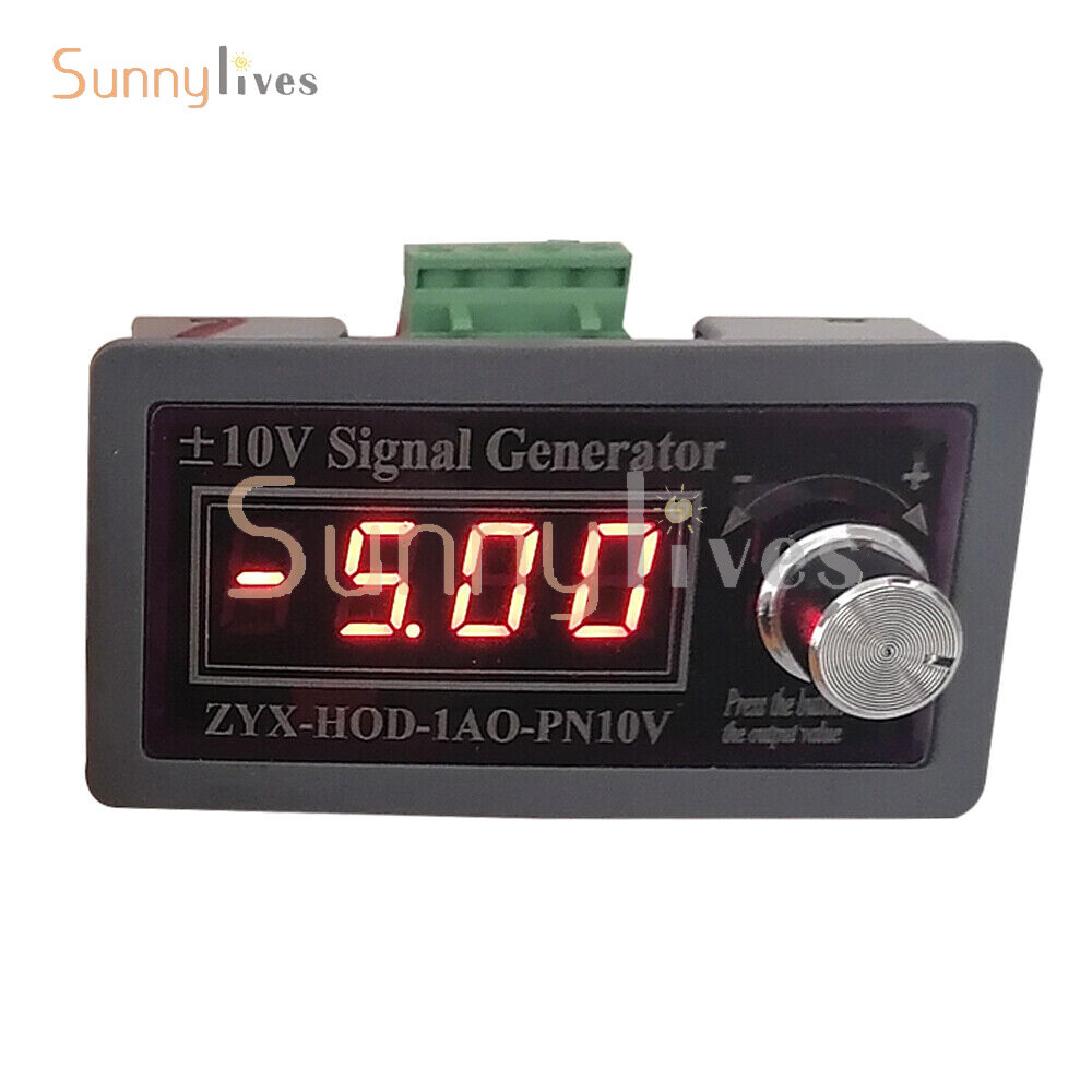 DC 0-3.3V/0-10V/±10V Adjustable Signal Source Voltage Generator Transmitter New