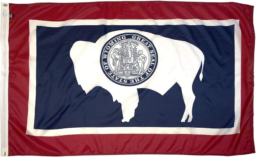 Wyoming State Flag - 3x5'