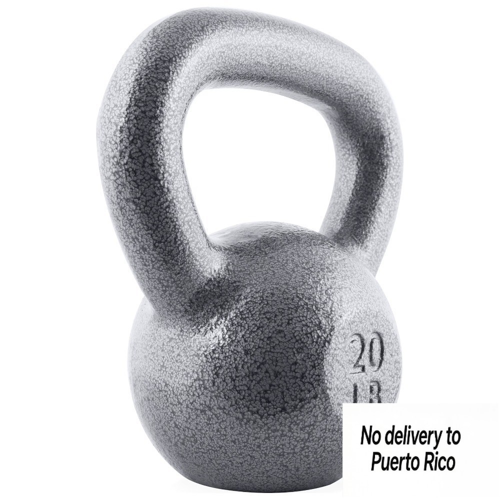 Cast Iron Kettlebell, Single, 20-Pounds