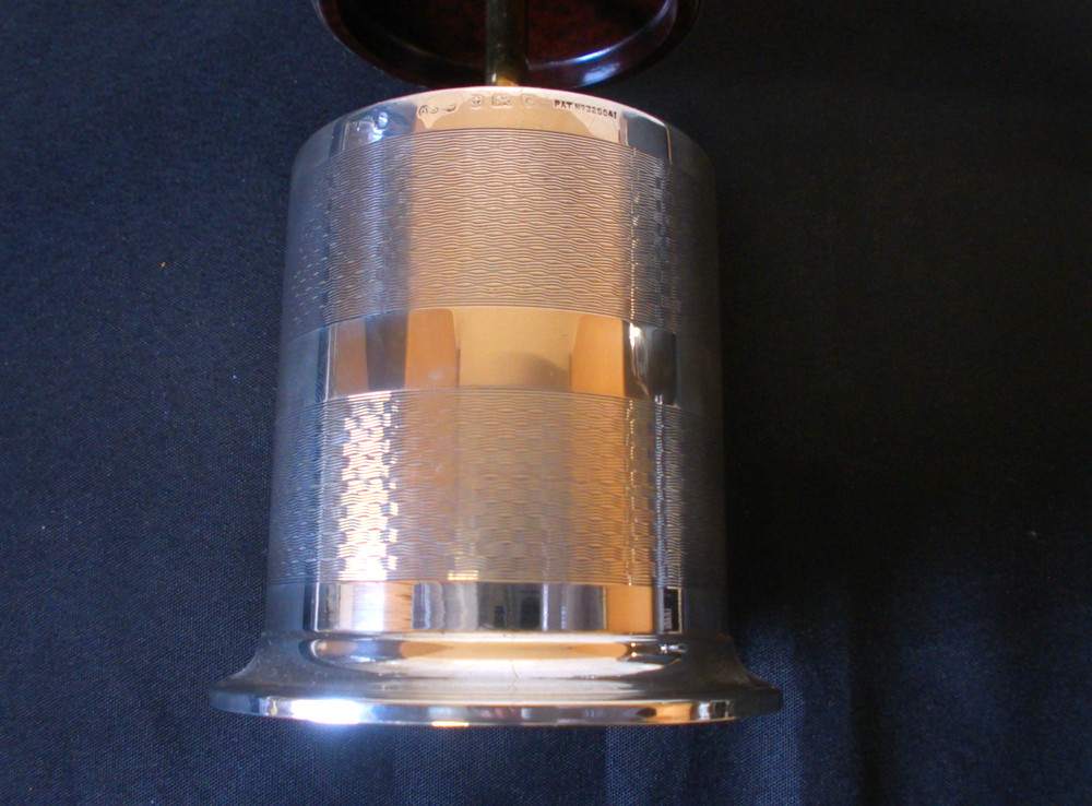 Solid Silver Rare Cigarette Dispenser Hallmarked Date 1931 Art-Deco By Joseph Gl