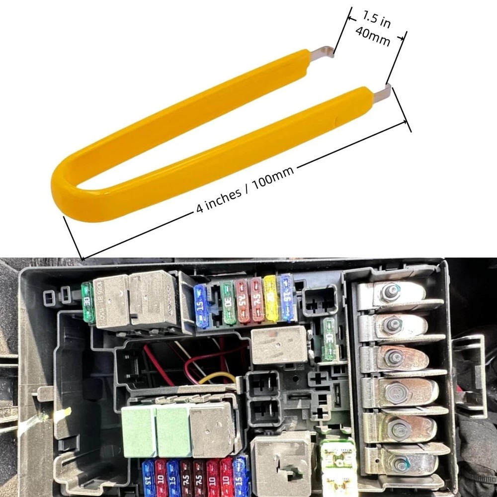 Relay Puller Pliers, Fuse Automotive fuse puller tool, Red