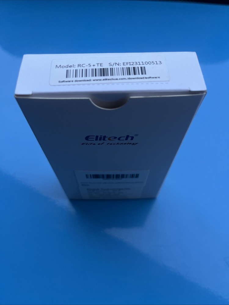 Elitech RC-5+ TE External Sensor Temperature Data Logger 32000Points PDF Report