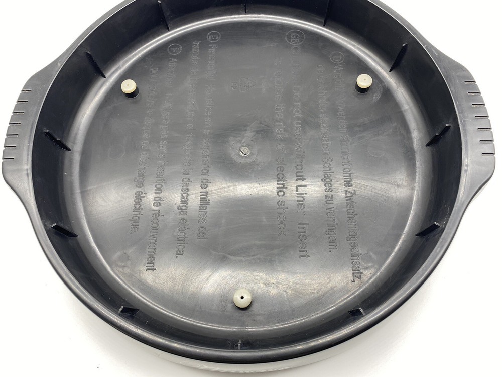 Bottom Base And Pan for NuWave Pro Infrared Oven 20301 - 20329
