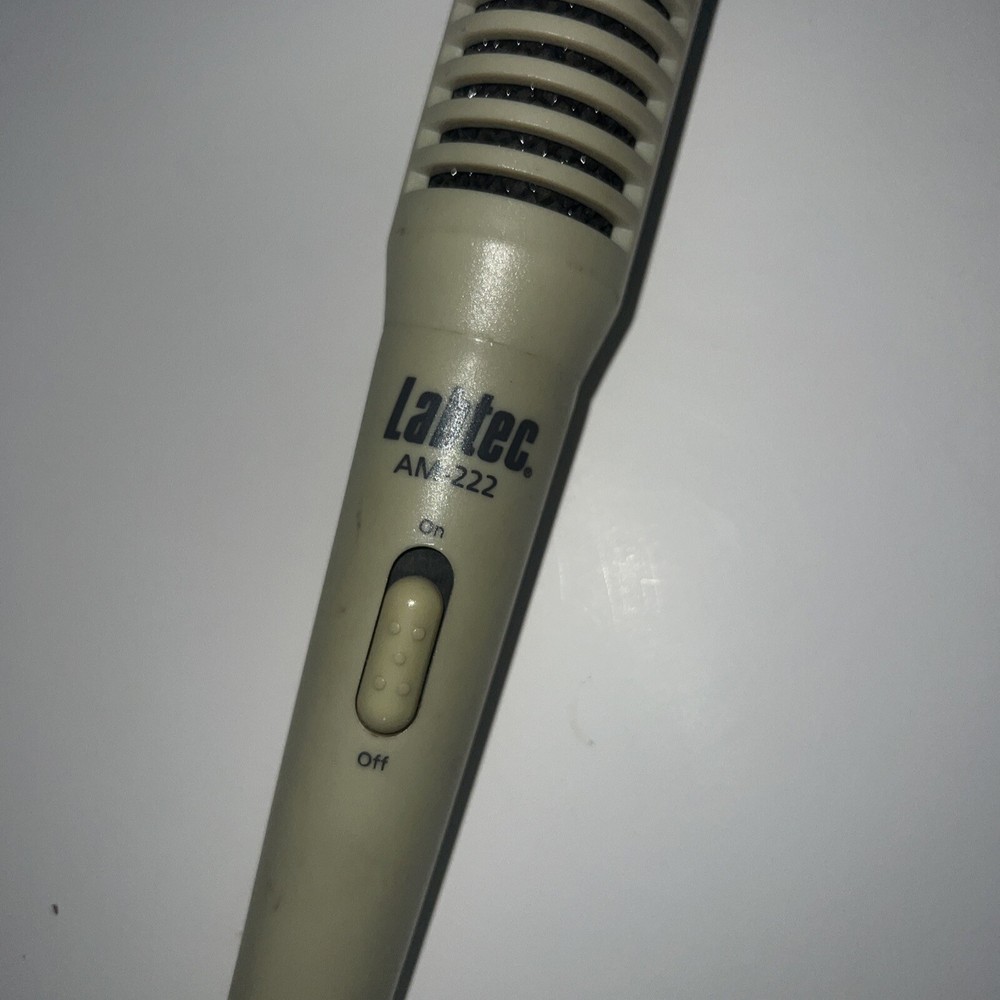 Labtec AM-222 High Output Hand Microphone Mic
