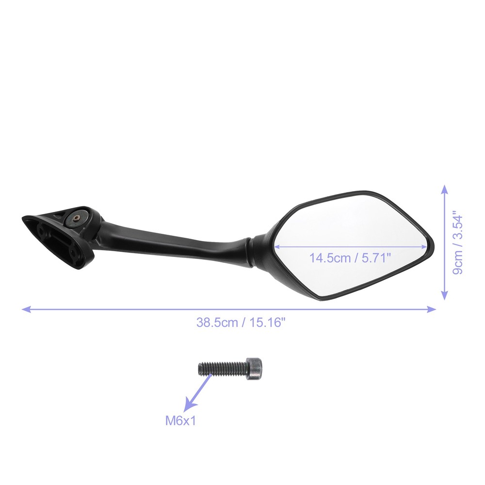 Front Side Mirrors Rear View Mirror - 2pcs