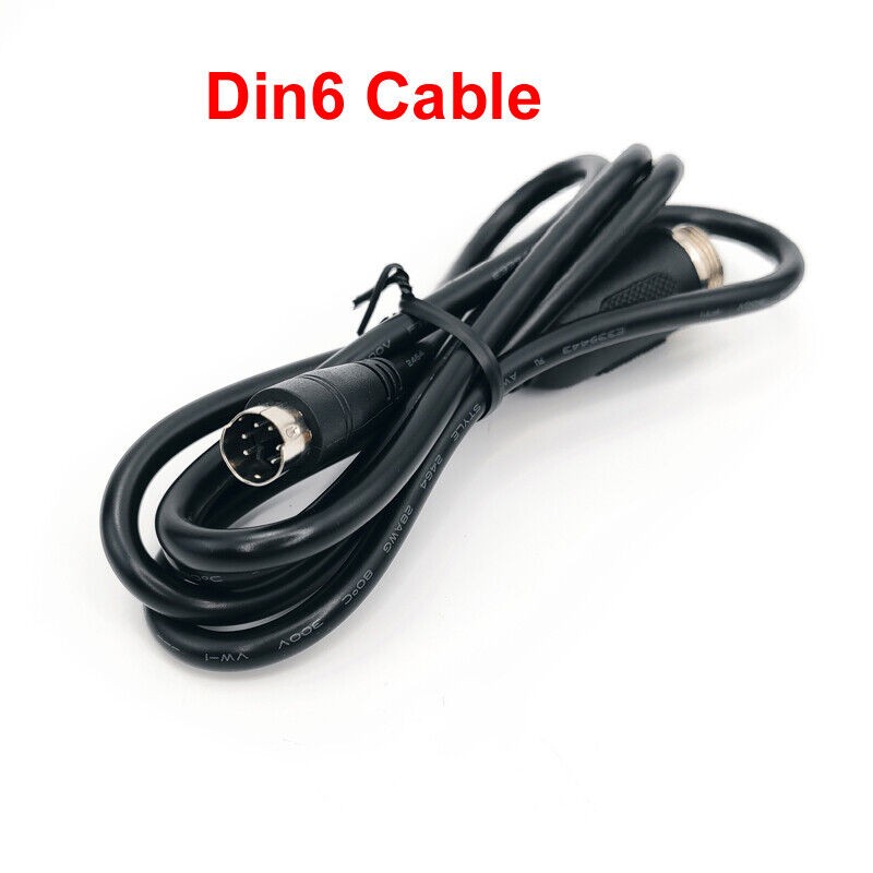 For Thrustmaster TH8A TSSH TSSH+ Gear Shifter Signal Data Cable USB/Din6 Cable