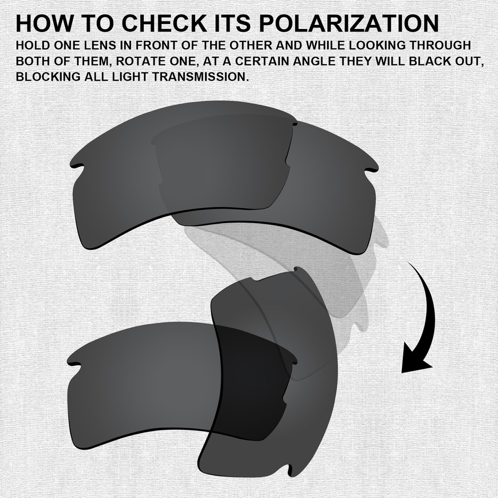 Hawkry Polarized Replacement Lenses for-Oakley Half Jacket 2.0 Sunglass-Options