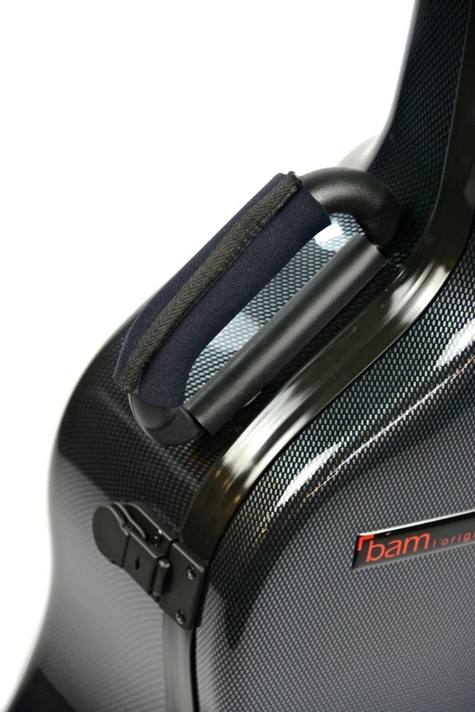 BAM HIGHTECH DREADNOUGHT GUITAR CASE - 8003XLC Black Carbon