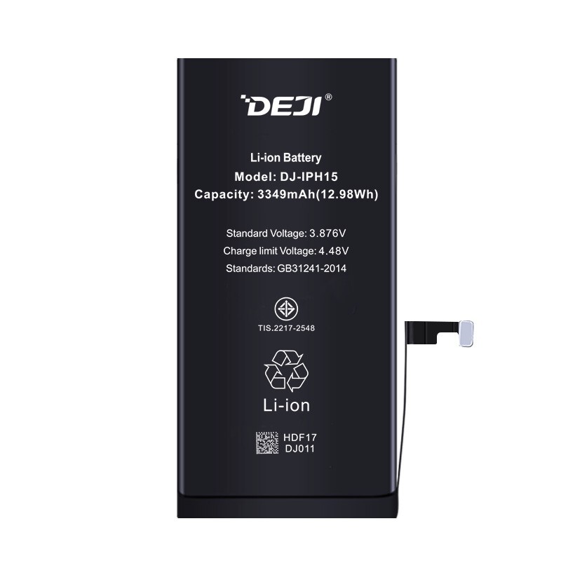 New OEM DEJI battery for Apple iPhone 15 Replacement Battery + Tool Adhesive