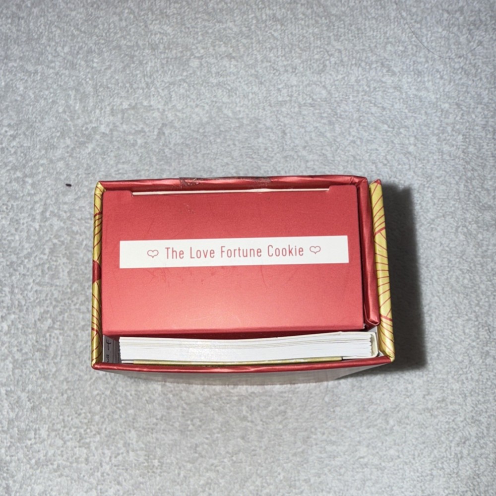 Running Press Love Fortune Cookie Romantic Keepsake Kit with Box and Book