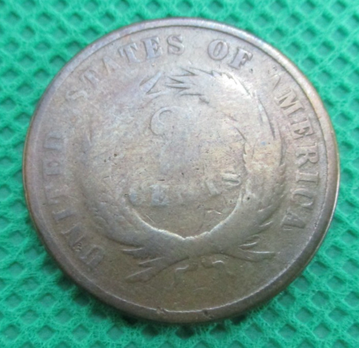 1866 2-CENT PIECE Coin #1!!