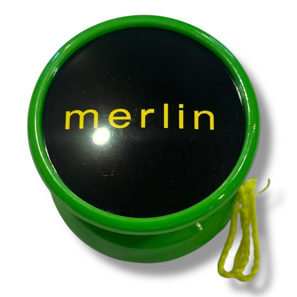 Green Merlin Yo-Yo Responsive Trick Toy Extra Strings Beginner Pro Gift