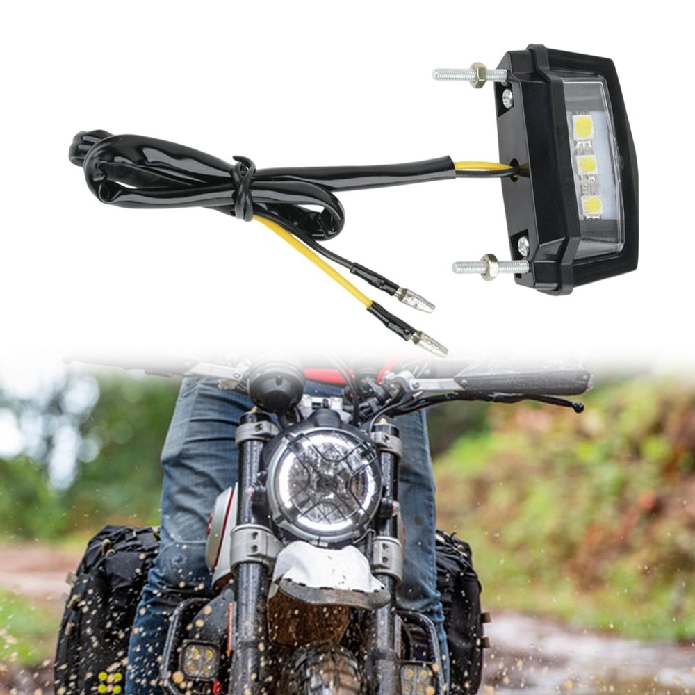 Generic License Plate Lamp Assembly Practical Waterproof High Performance