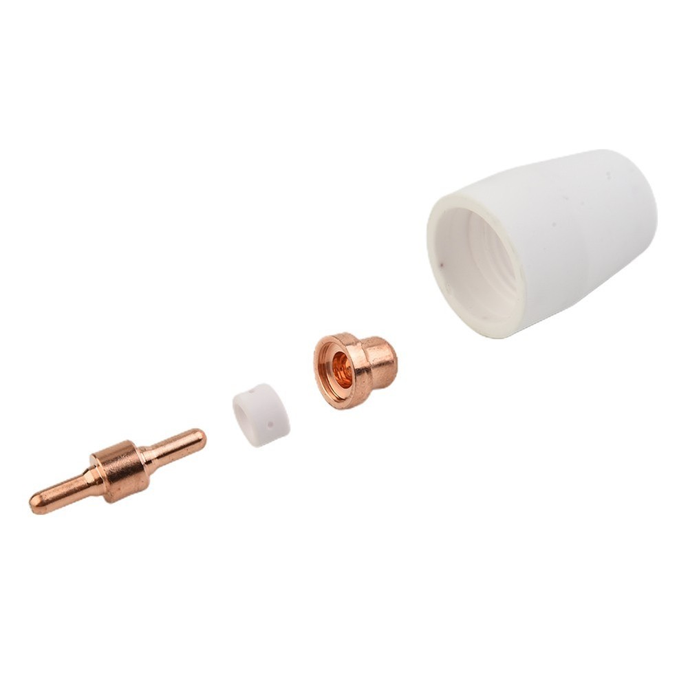 For Cutter CUT40/50 Plasma Electrodes Tips Kits Shield Cups Nozzle Useful