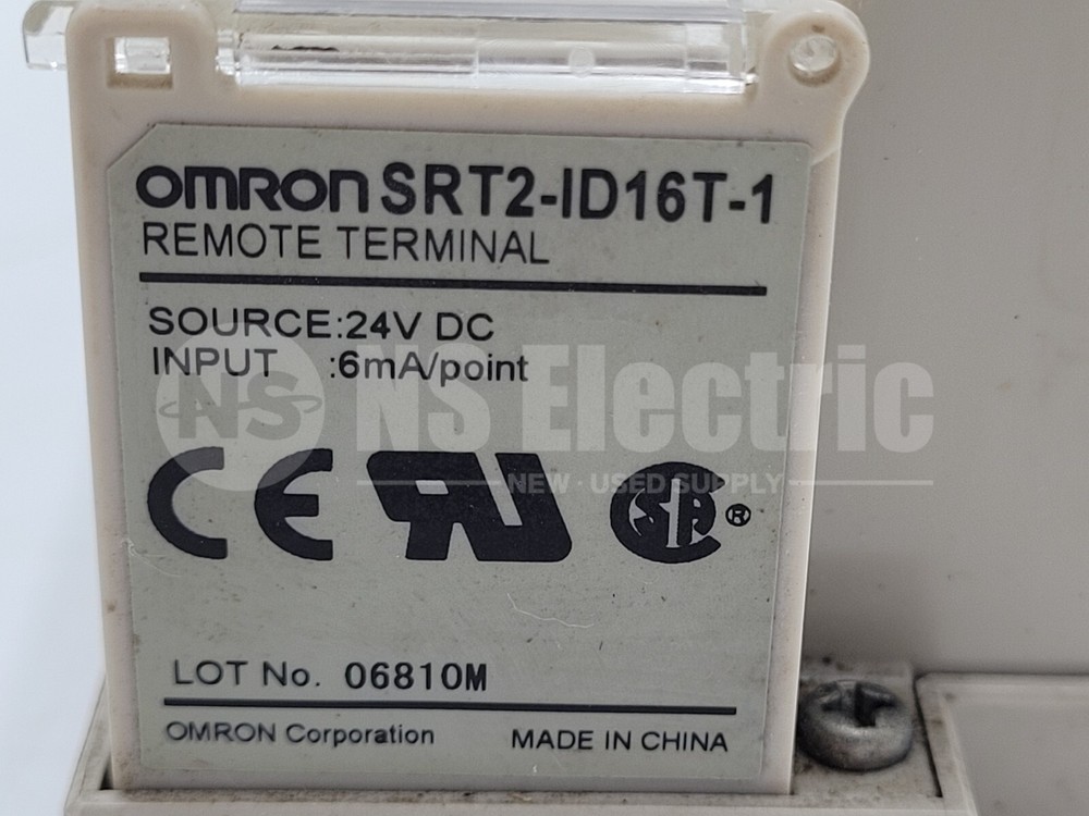 OMRON SRT2-ID16T-1 DIN Rail Terminal Block