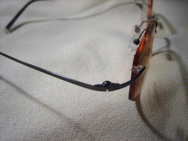 Nearly Invisible - FRAMELESS TABLET / COMPUTER READING GLASSES + FREE CASE 1098c
