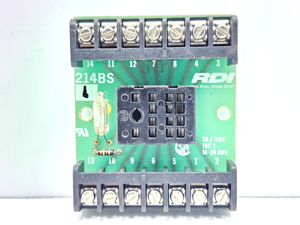214BS RDI SOCKET RELAY LOT OF 2