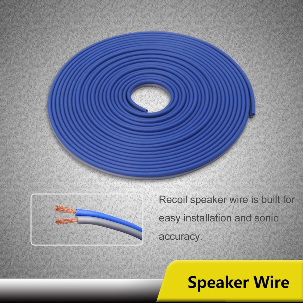 True 4 Gauge Complete CCA Amplifier Wiring Kits with OFC RCA Cable