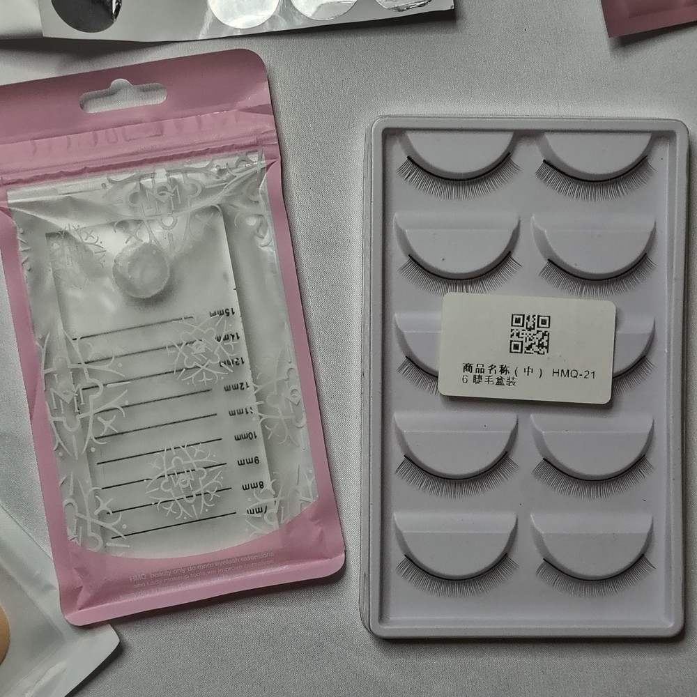 professional eyelash extension training kit, designed for beginners to practice