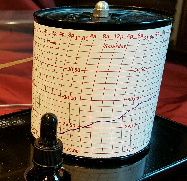 BAS02 Taylor #35 #135 WEEKLY Barograph Charts quantity 52
