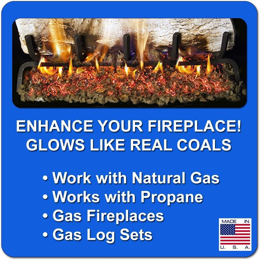 Rock Wool for Gas Log 6 oz Bag