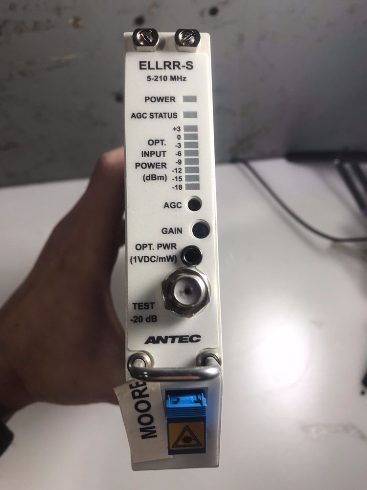 Antec ELLRS Fiber Optic Transmitter 5-210 MHz