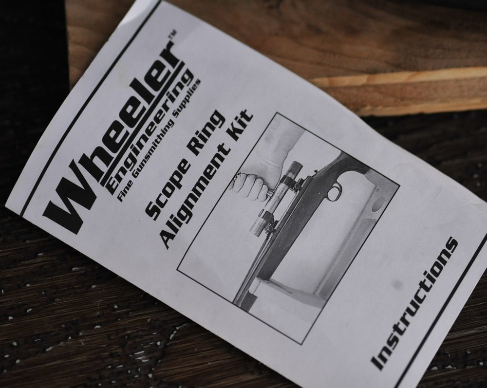 Wheeler Scope Ring Alignment Kit for 1” Tubes