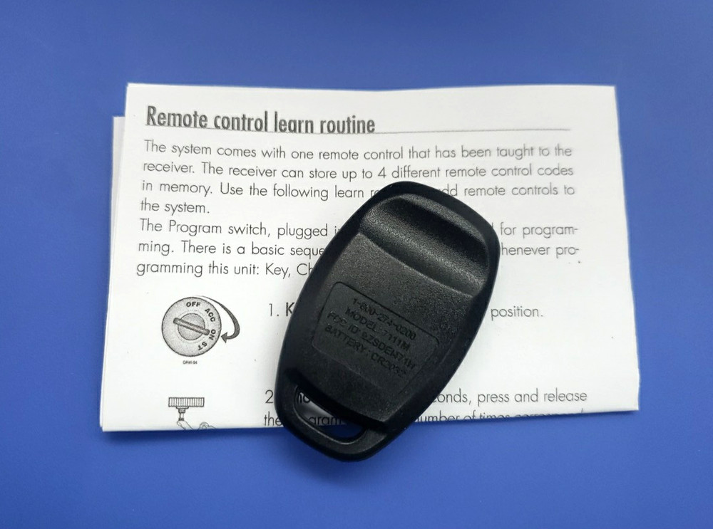 Mesa 1 Button Remote Transmitter Fob 7111M - Tested