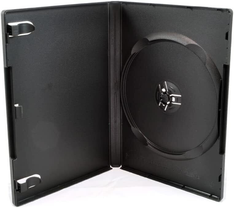 Standard DVD Empty Black Cases 55 Piece Bulk Mixed Lot Replacement Used