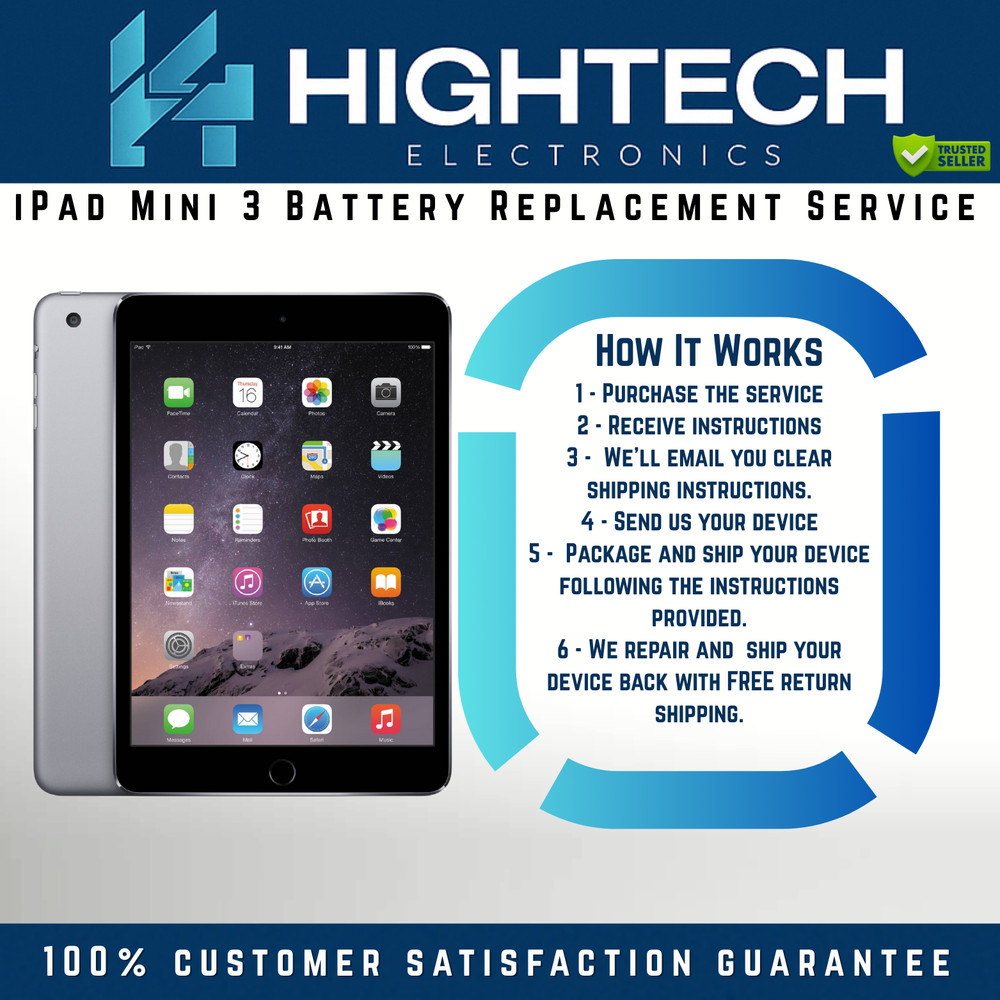 iPad Mini 3 Battery Replacement Service Repair