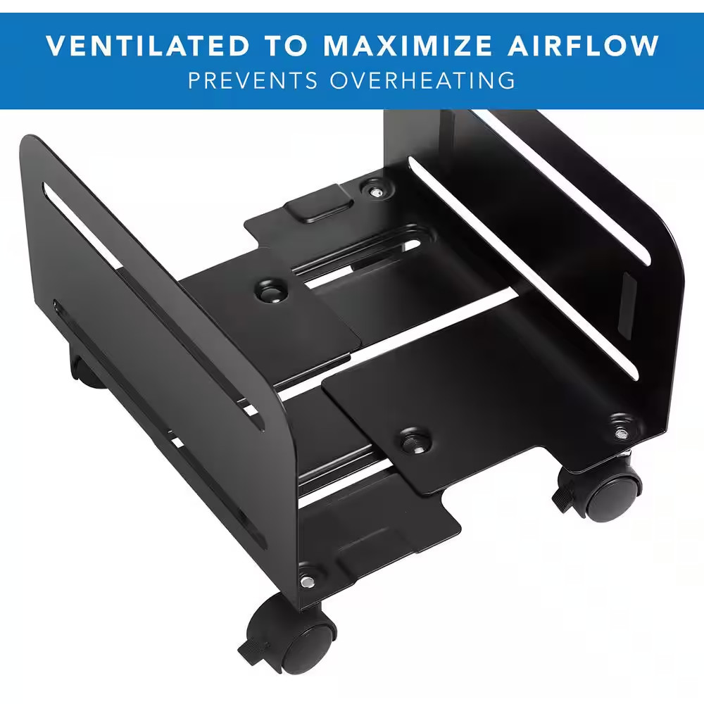 Rolling CPU Stand Adapter Width