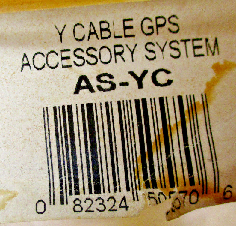Humminbird GPS Y Cable ACCESSORY CABLE AS-YC