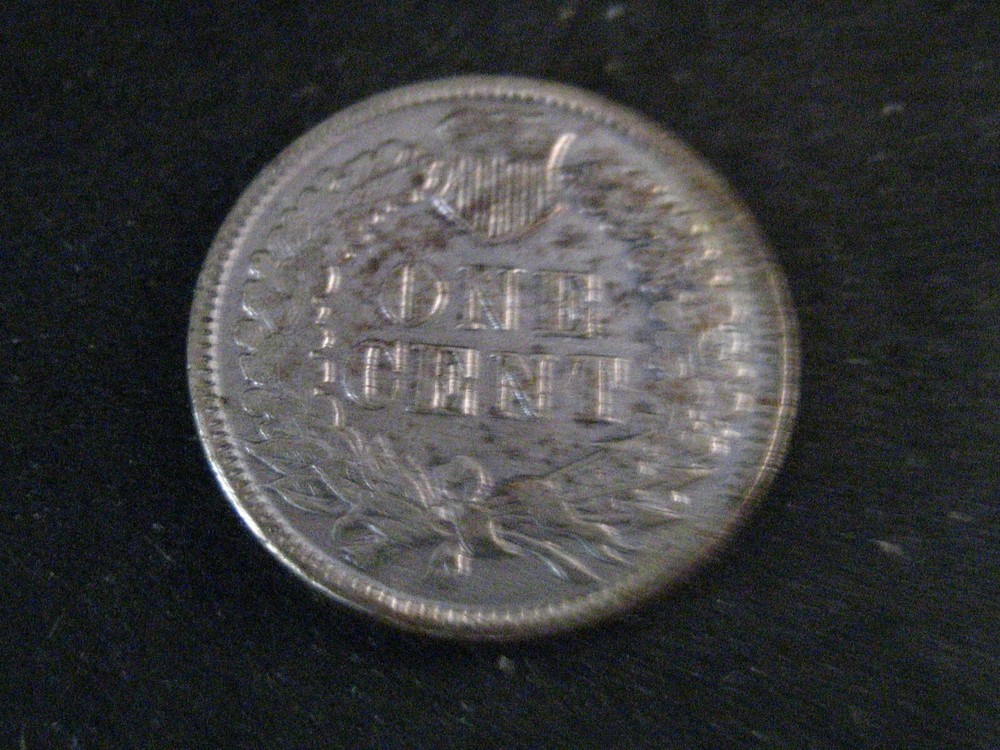 1881 Indian Head Cent XF Damaged