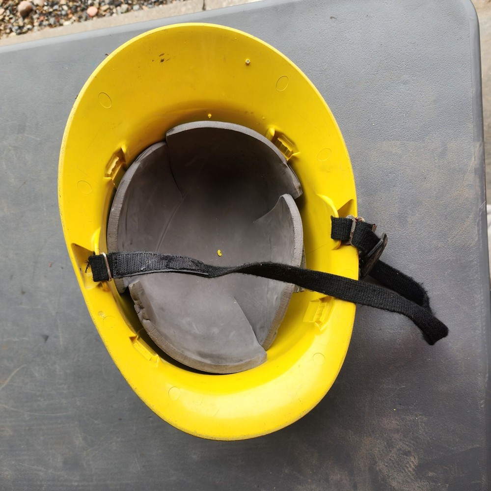 Phenix First Due Firefighter Structural Structure Fire Helmet Yellow No headband